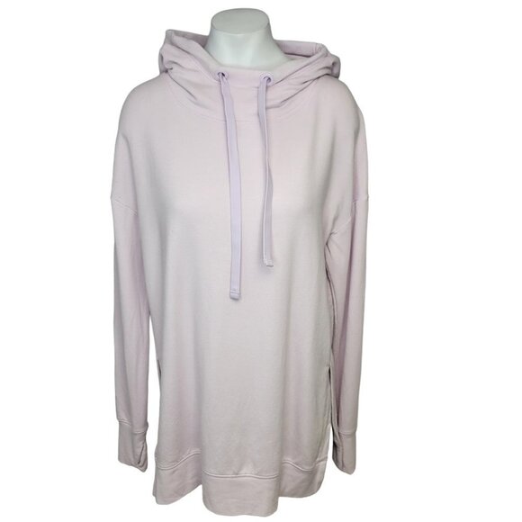 Athleta Sayulita Funnel Neck Tencel  Lilac Hoodie - Picture 2 of 9